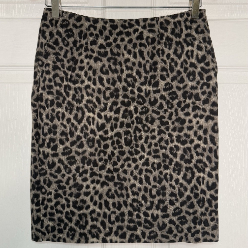 Cabi Women's size 4 Cheetah Print Formal Jacket/Skirt w/Pockets Corpcore Mobwife - Picture 6 of 16